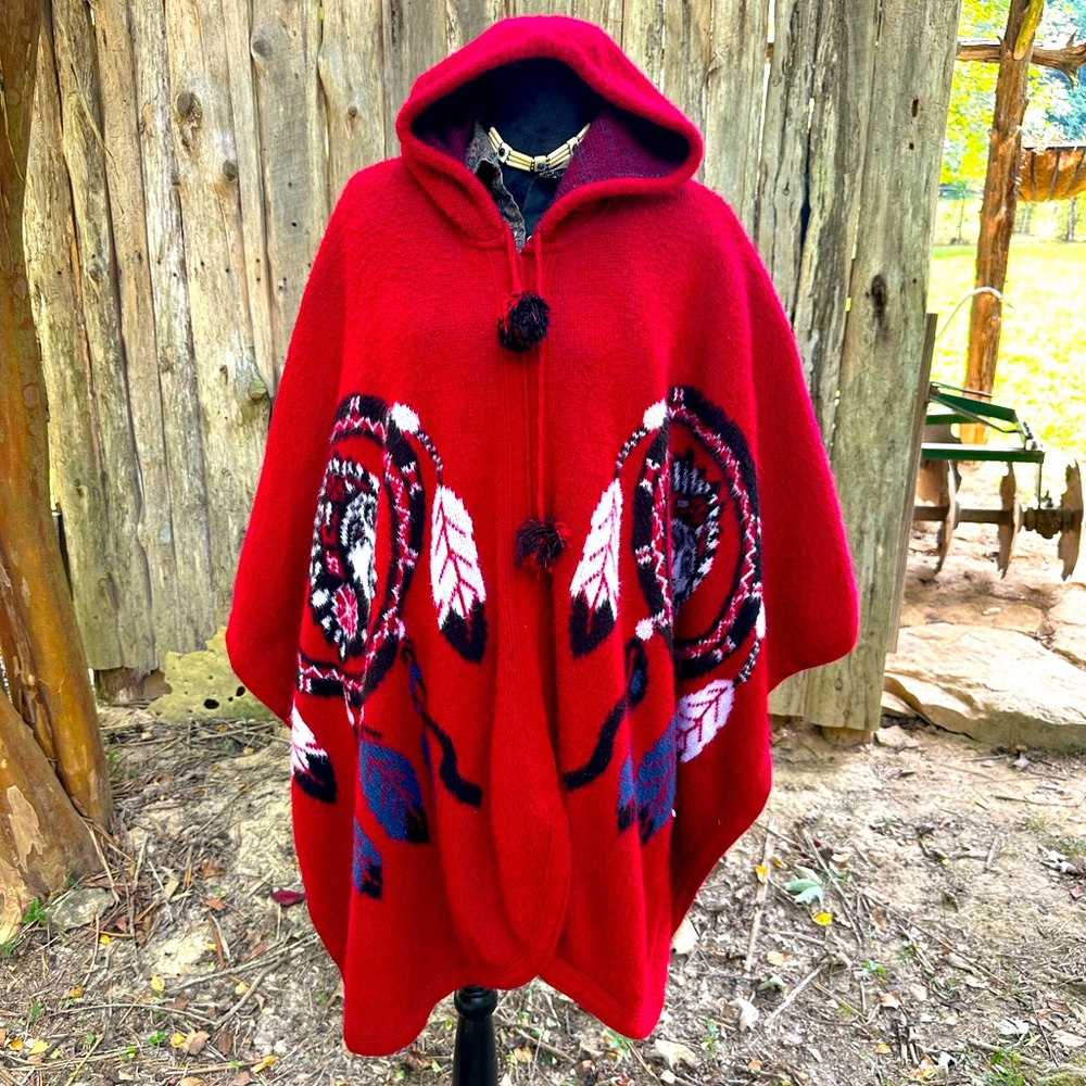 Tejidos Imalya Poncho OSFA